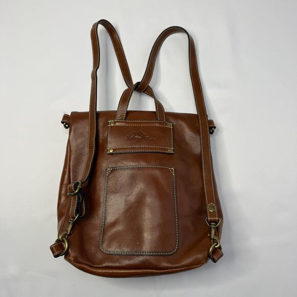 Patricia Nash Luzille Backpack Womens Leather Tassel Zip Fold Over main image 8